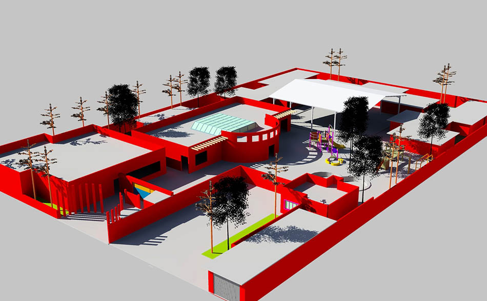 Jardín de Niños — CCEISA Construcciones y Arquitectura | Estructuras